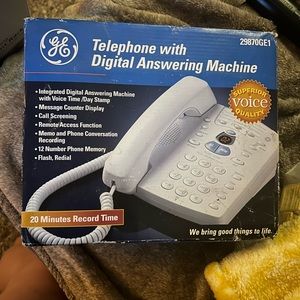 Telephone with Answering Machine